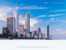Tablet Screenshot of anglicangoldcoast.org.au
